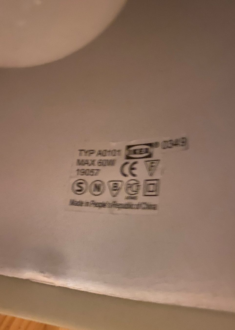 Ikea Lampade: IKEA Lampe – Usato da Rudolfstetten venduto da Art_brno 2