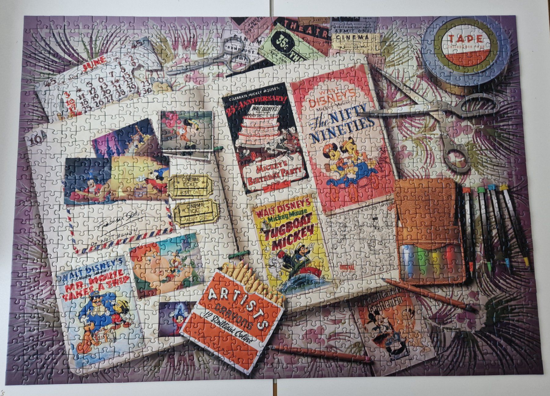 Ravensburger Puzzle: Ravensburger Puzzle 1000 Teile - Disney – Usato da Niederhasli venduto da foxy_8155 2