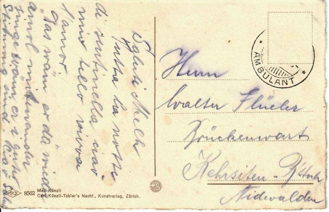 Cartoline postali: Gruss aus dem Rüebliland – Usato da Hochdorf venduto da Ziegel-16 1