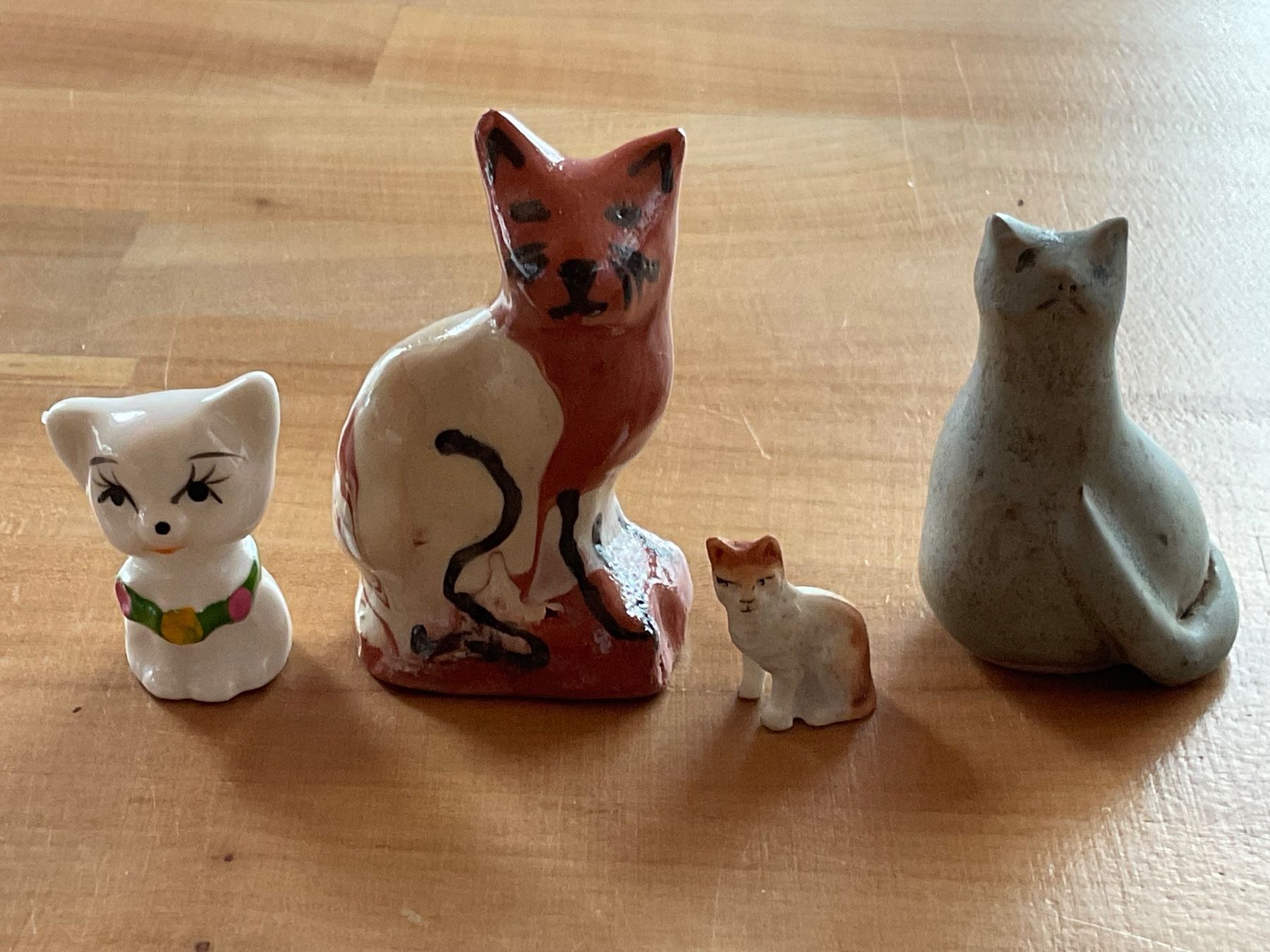 Figuren: 4 Katzen Figuren – Gebraucht aus Rümlang von euqinom16 1
