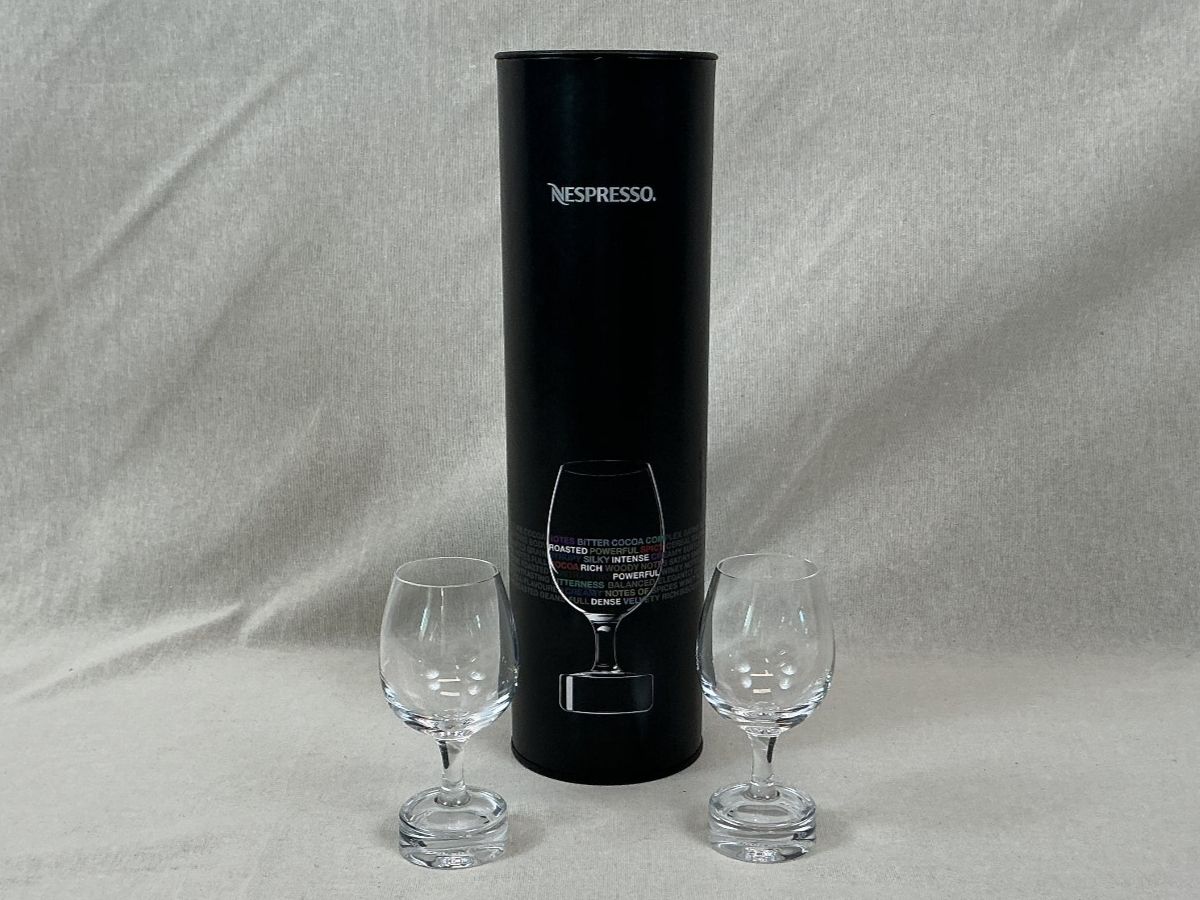 Nespresso Verres: NESPRESSO Set Reveal Espresso Intense 2 Gläser – Neuf (Voir description) à Richterswil par Restwert_Richterswil