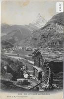 Blick auf Zermatt und Matterhorn