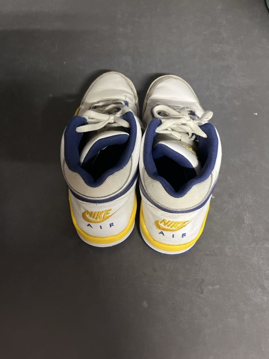Jordan Scarpe da uomo: Nike Air Flight Mid Weiss/Gelb Grösse 45 – Usato da Aarau venduto da SCH_EV 1