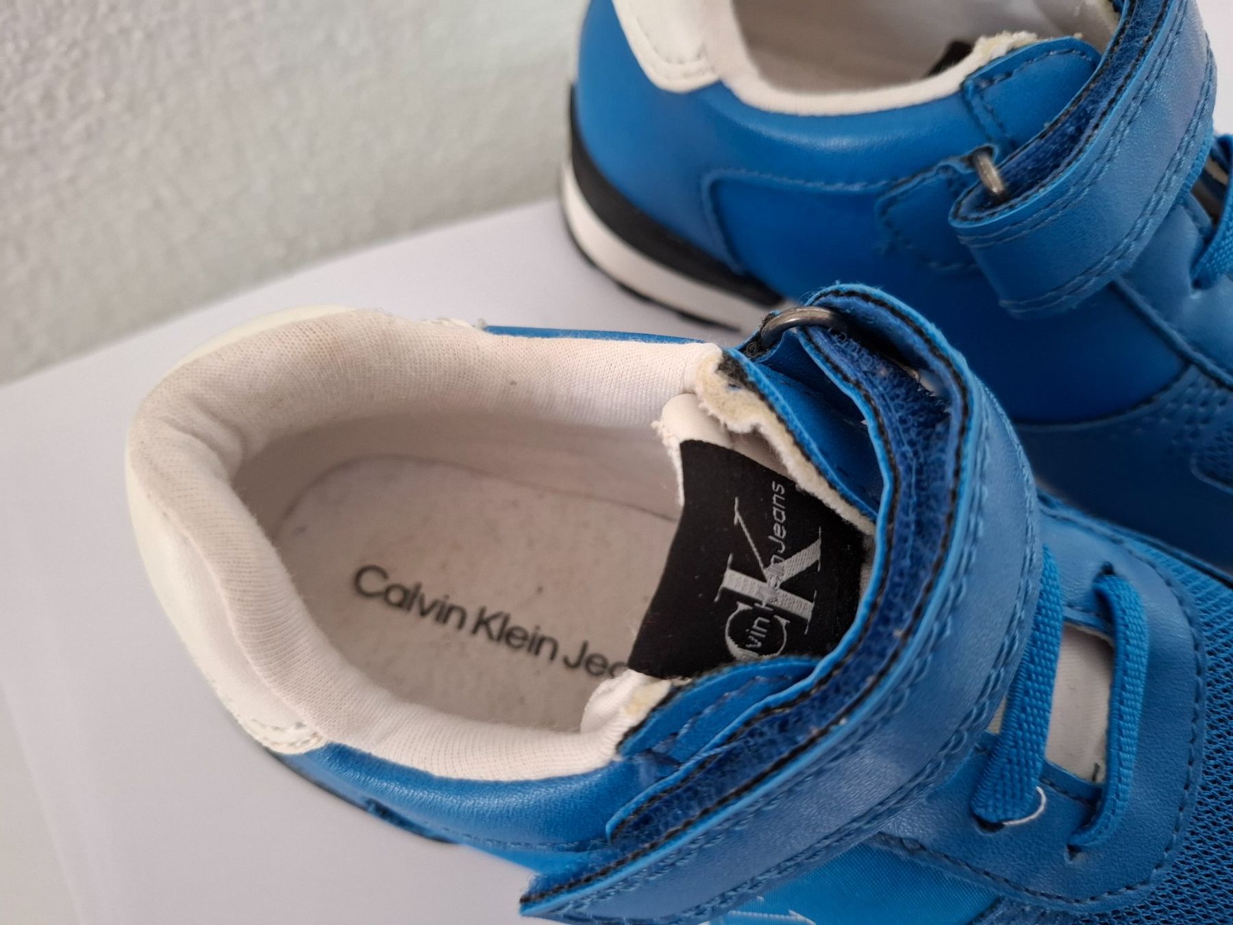 Calvin Klein Scarpe da uomo: Calvin Klein, Sneaker, royalblau, Gr. 27, neu – Nuovo (secondo la descrizione) da Dornach venduto da shoe-lina 2