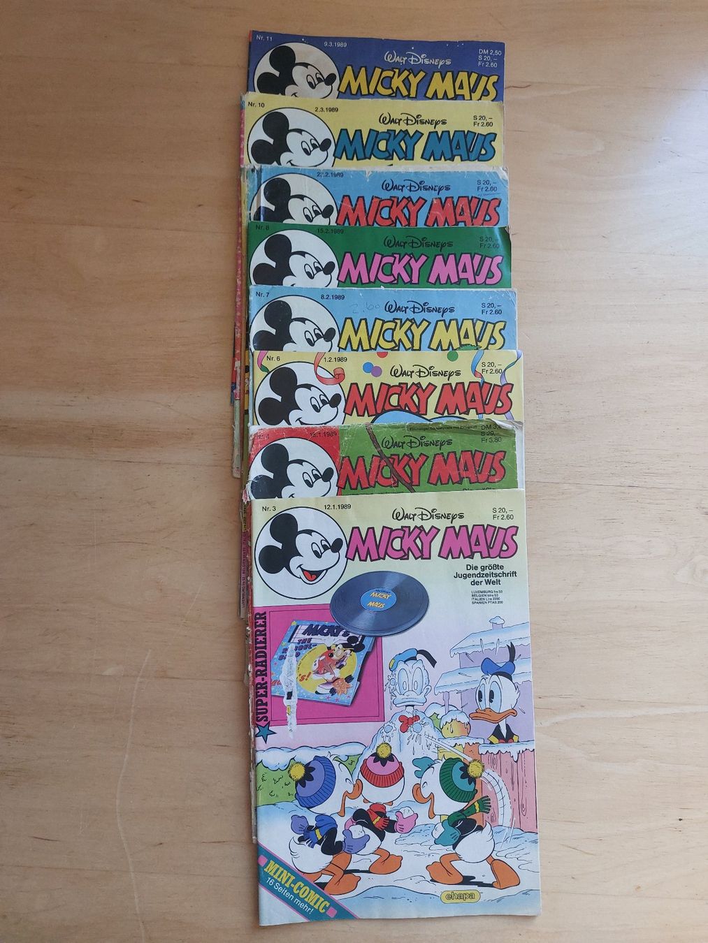 Comics: 33 MICKY MOUSE - 1989 – Gebraucht aus Gipf - Oberfrick von Esnoopy 1