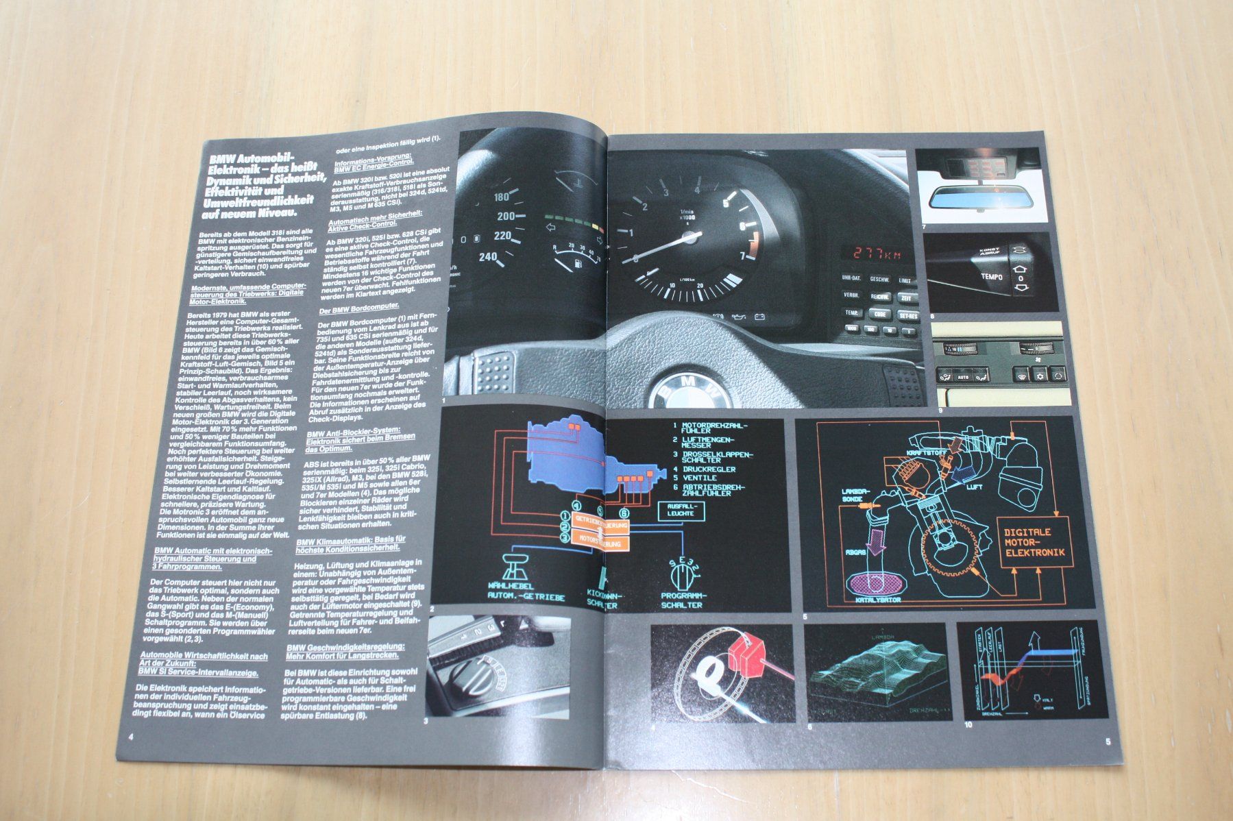 BMW Documents: BMW Modell Programm Prospekt 1986 – D'occasion à Wikon par erwin400 2