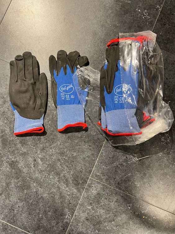 SMARDY Arbeitshandschuhe 5 Paar Größe XL - Robuste Garten & Baustellen Handschuhe