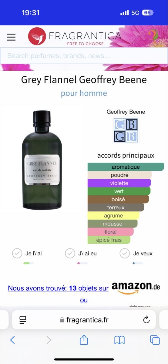 Profumi & Eau de Toilette: Grey Flannel - Geoffrey Beene - Decant 10ml – Usato da Onex venduto da Nellavitapero 1