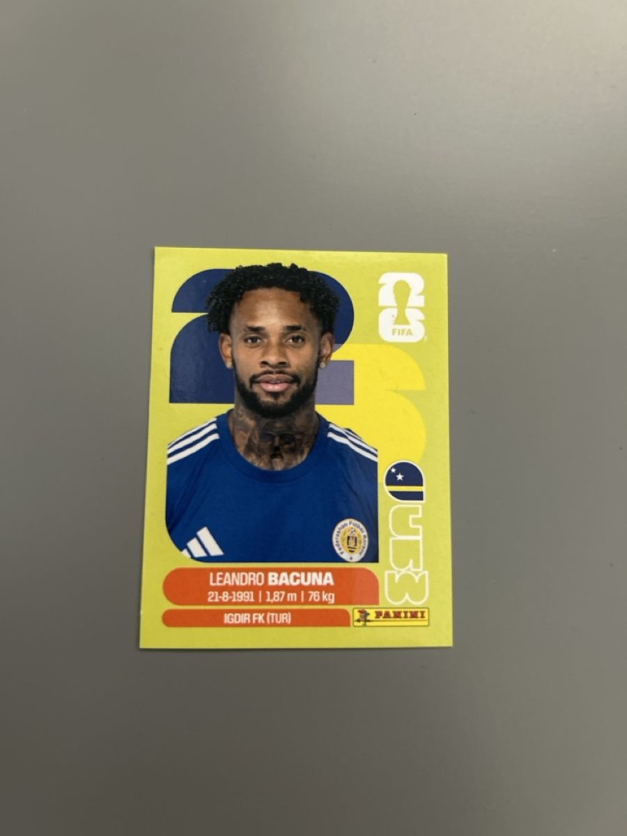 Panini Carte collezionabili: Panini Sticker  CUW Leandro Bacuna – Nuovo (secondo la descrizione) da Boniswil venduto da sim_7zhp