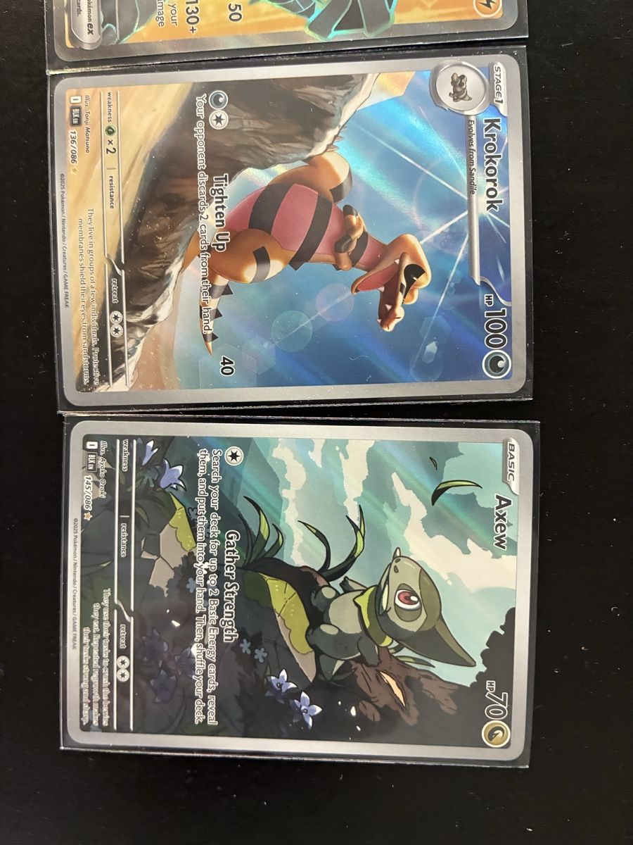 Pokémon Carte collezionabili: Pokemon Karten Set - Black Bolt - Illustration Rare Zekrom – Nuovo (secondo la descrizione) da Männedorf venduto da mutschellen8 3