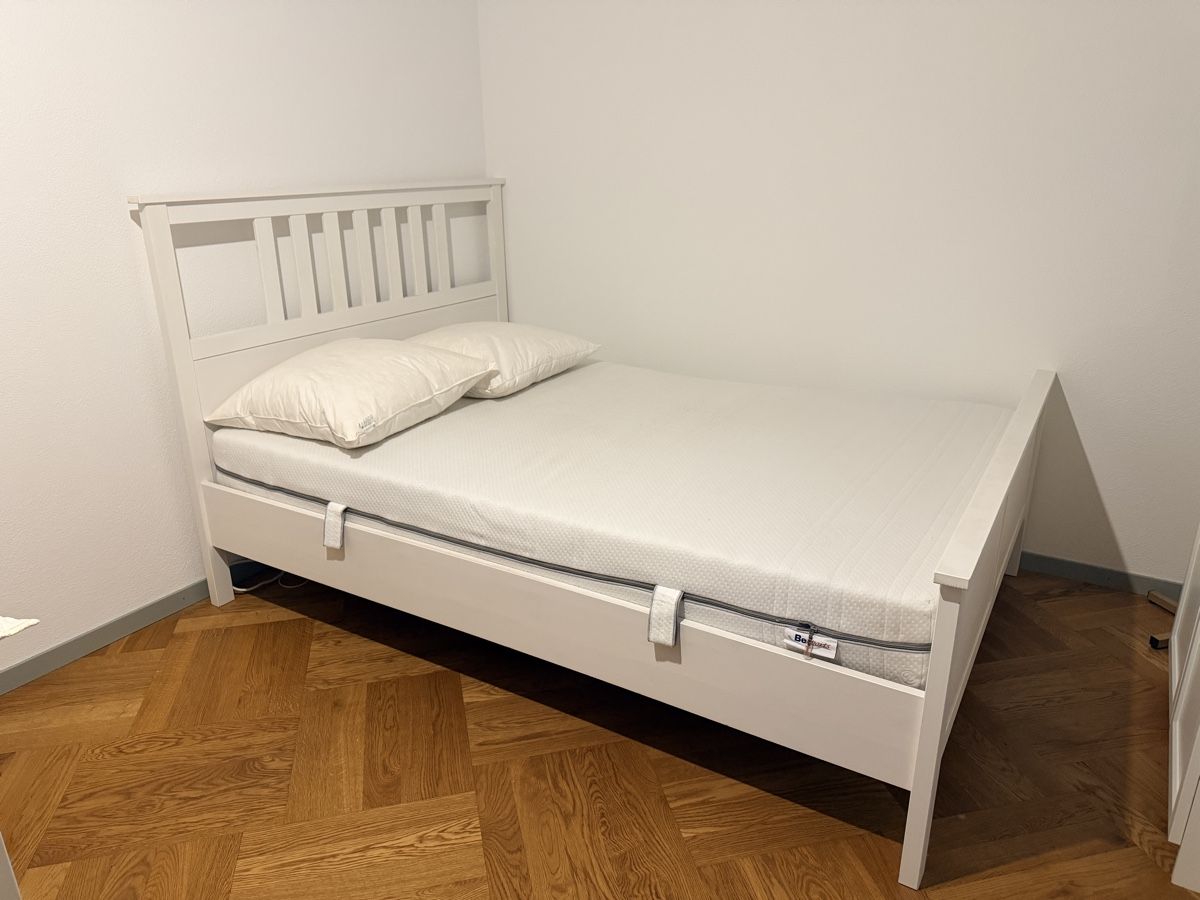 Betten: Ikea Hemnes Bett 140x200 – Gebraucht aus Sennhof von ben_9dhn