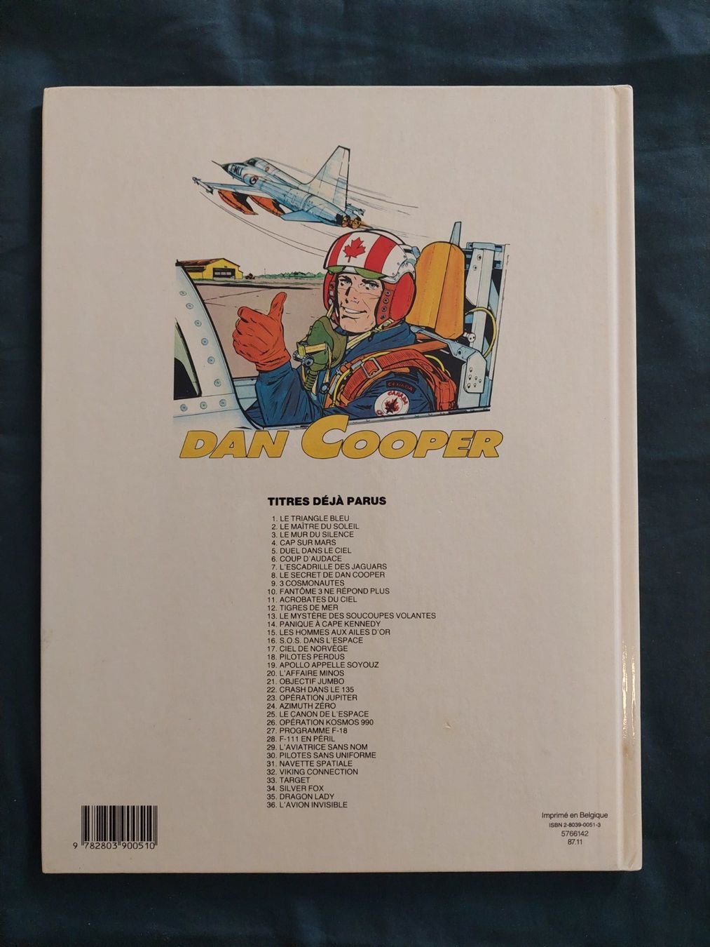 Fumetti: Dan Cooper L'Avion Invisible EO 1987 TBE – Usato da Genève venduto da Blu_BD 1