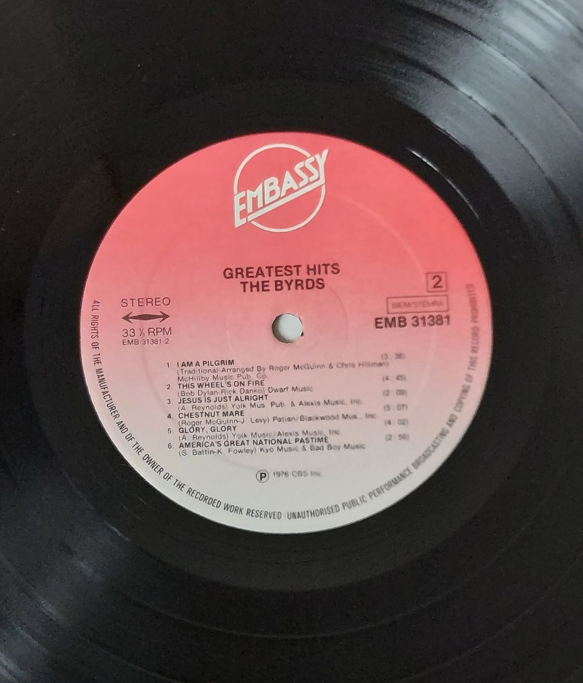 Dischi in vinile: LP - THE BYRDS - GREATEST HITS – Usato da Steckborn venduto da Quo7 2