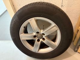 4 roues hiver Audi avec pneus Continental