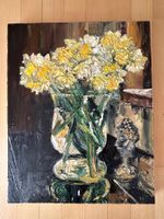 Original Artwork - Jacqueline Coates - Daffodils and Buddha