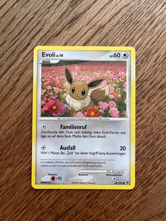 Eevee - 62/100 [Platinum]