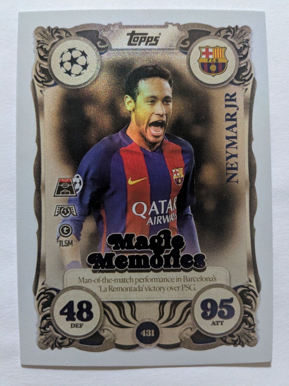 Topps Carte collezionabili: Topps Match Attax 25/26 Neymar Jr – Nuovo (secondo la descrizione) da Genève venduto da x_m_2v65