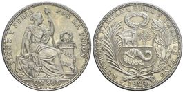 Peru, 1 Sol 1924 (001)
