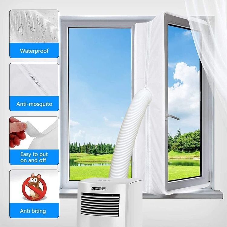 Climatiseurs: Fensterabdichtung für mobile Klimaanlagen Fensterkit – Neuf (Voir description) à Kirchdorf AG par csnmclub
