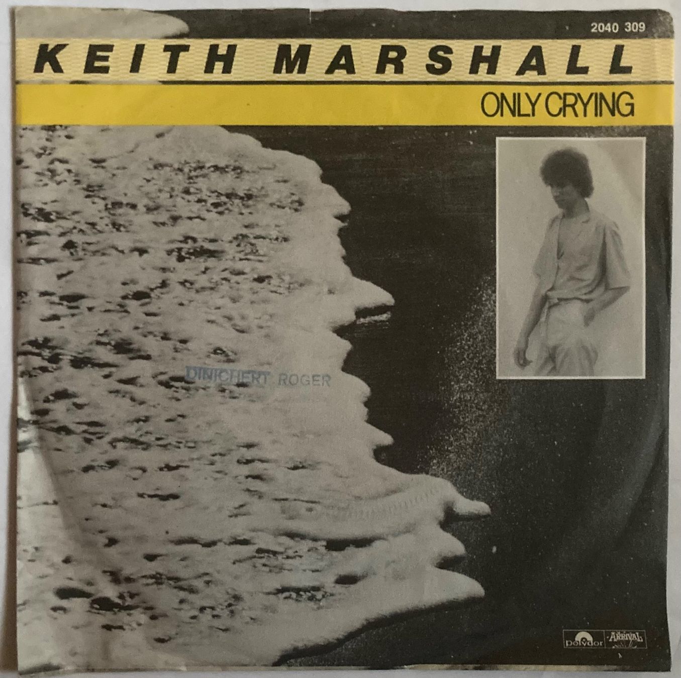 Dischi in vinile: KEITH MARSHALL - ONLY CRYING – Usato da Poliez-Pittet venduto da Newtown-Records