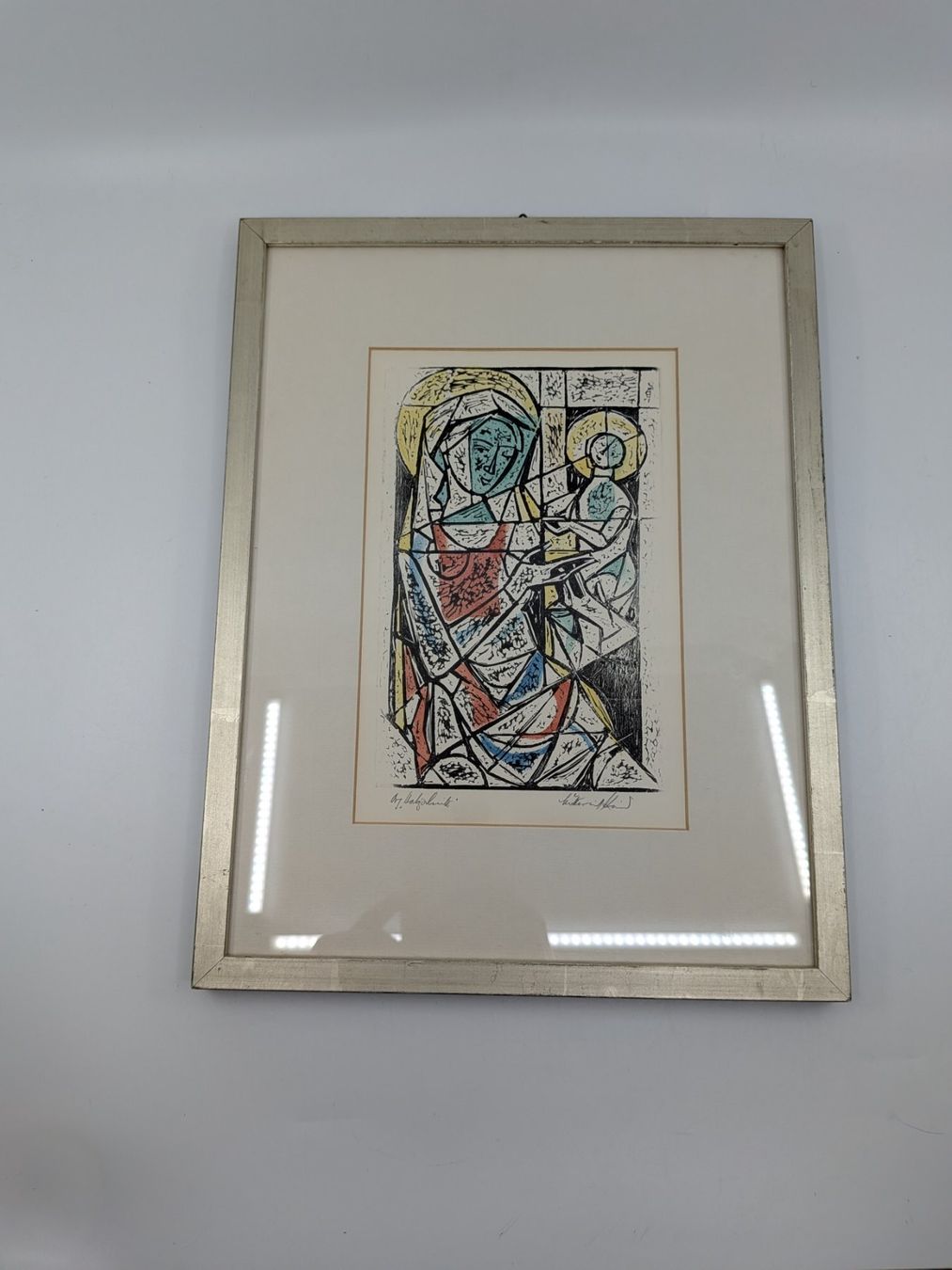 Xilografie: Farbholzschnitt Walter Habdank – Usato da Emmen venduto da magelan 1