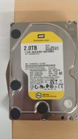 WD Enterprise 2TB SATA Festplatte, gewipt!