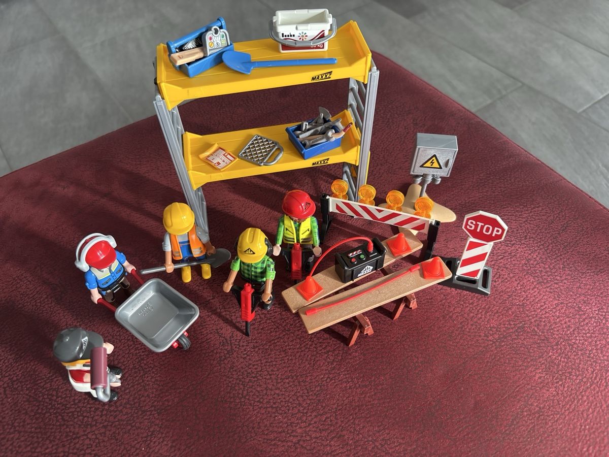 Playmobil Jouets: Playmobil Baustelle – D'occasion à Leibstadt par Dany603