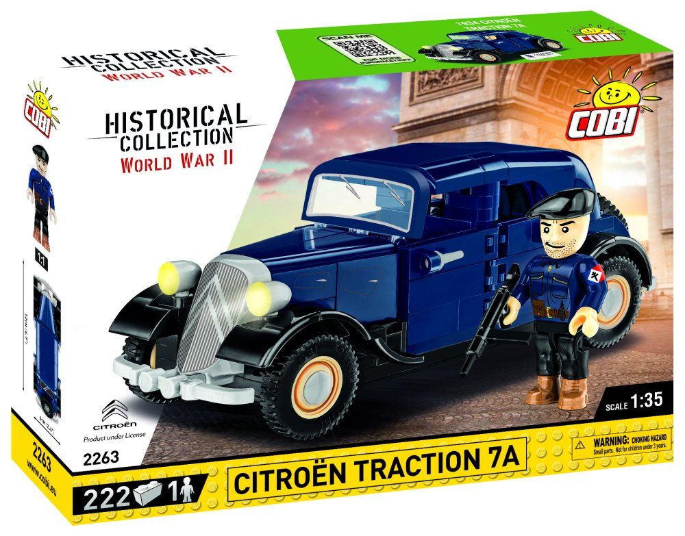 Cobi Kit di costruzioni: Citroën Traction 7A - Cobi 2263 - 222 Teile – Nuovo e nell'imballaggio originale da Spiez venduto da Mlandcruiser