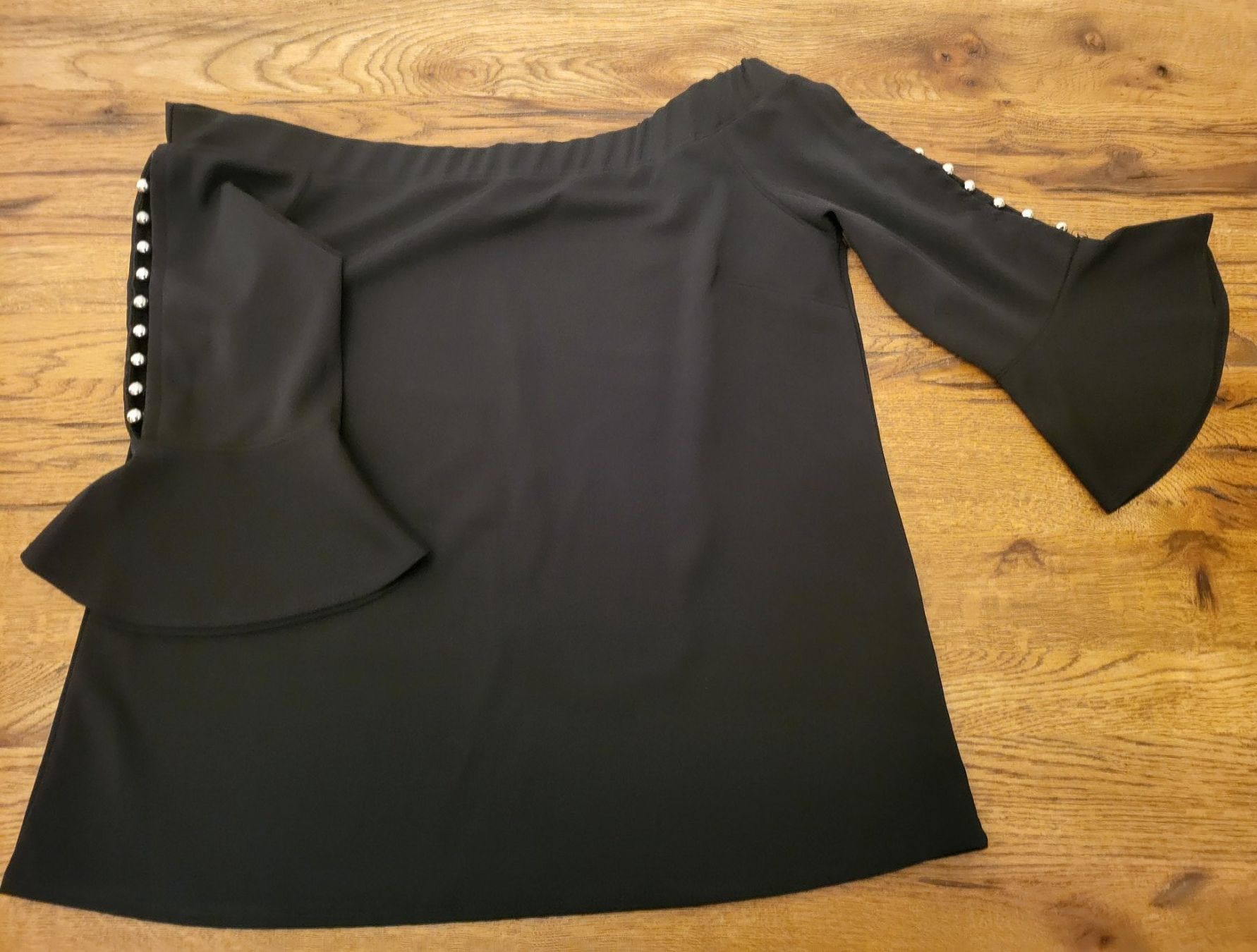 Camicette: Spezielle Schwarze Carmen Bluse – Nuovo (secondo la descrizione) da Basel venduto da sci_67ms 1