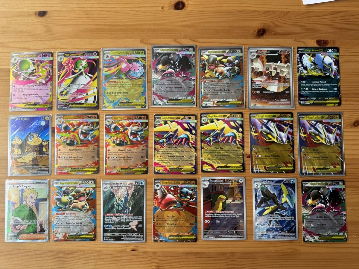 Pokémon Carte collezionabili: Mega Evolution Full Arts | Pokemon – Nuovo (secondo la descrizione) da Diepoldsau venduto da BS13
