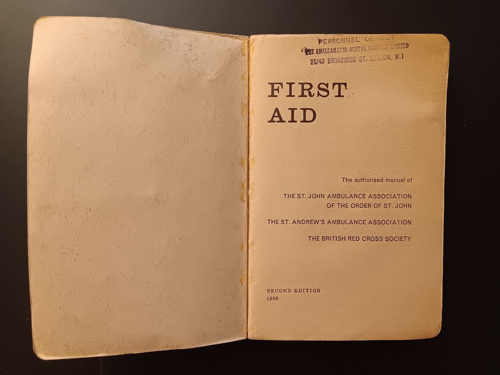 Libri: Manuel de premier secours first aid vintage – Usato da Lausanne venduto da Grabock 4