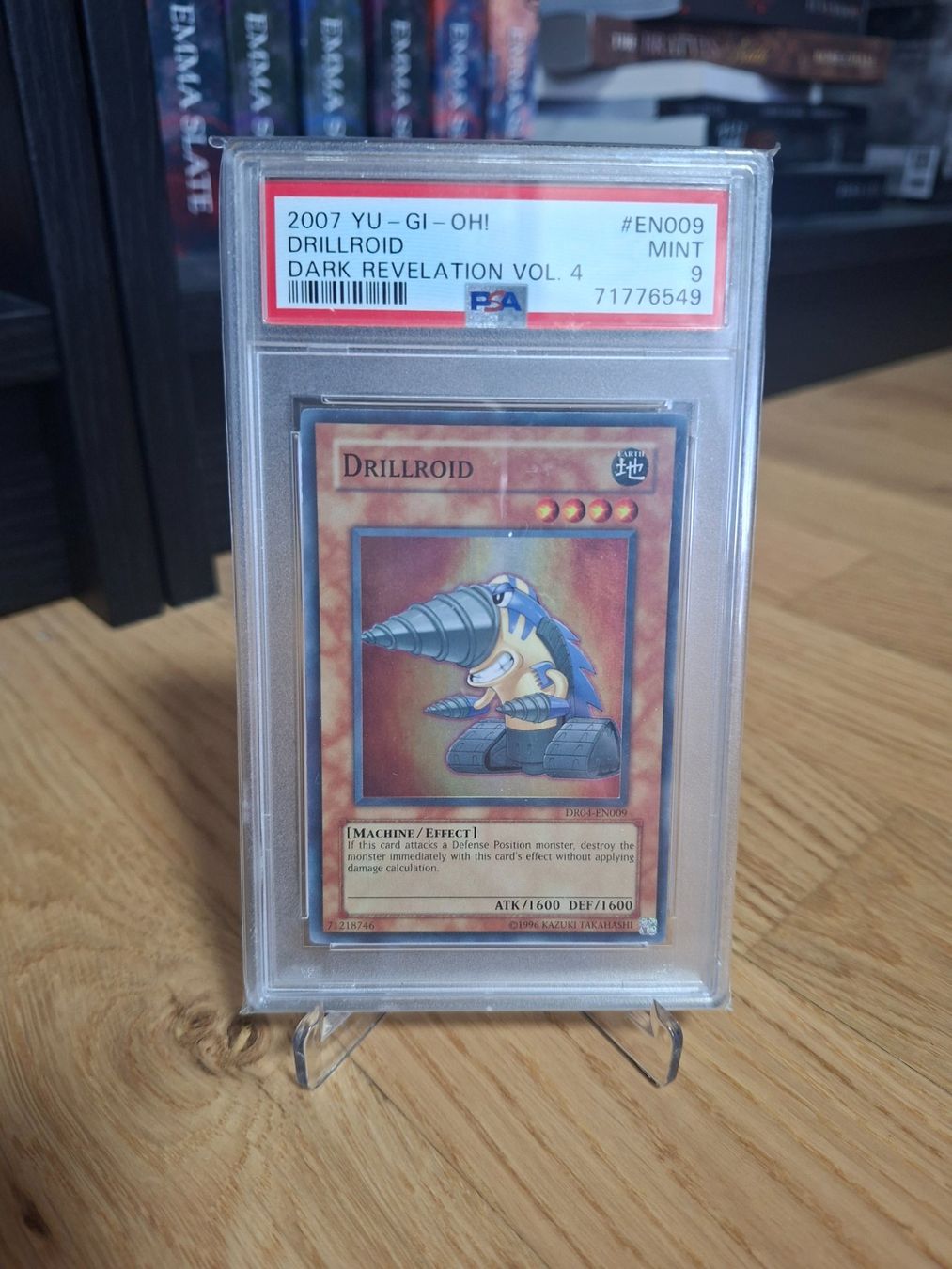 Yugioh Carte collezionabili: Yu-Gi-Oh! Drillroid (2007) / DR04-EN009 / PSA 9 – Nuovo e nell'imballaggio originale da Baar venduto da RDNA
