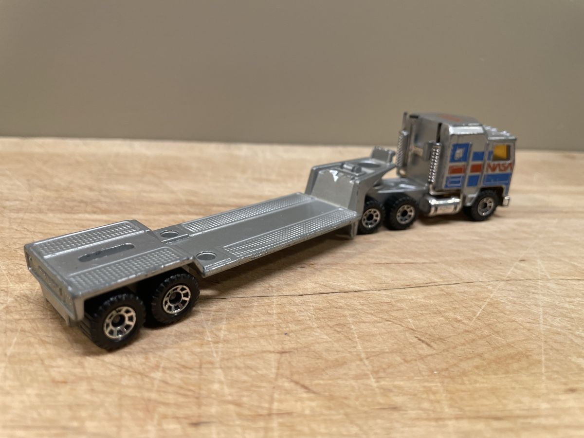 Matchbox Giocattoli: Matchbox Convoy Kenworth NASA Sattelschlepper – Usato da Frauenfeld venduto da Challenger77 3