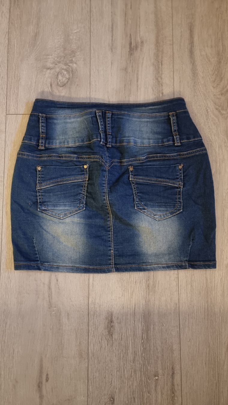 Röcke: Stylischer Jeans Minirock Gr. S – Gebraucht aus Wigoltingen von Zuckerfee84 1