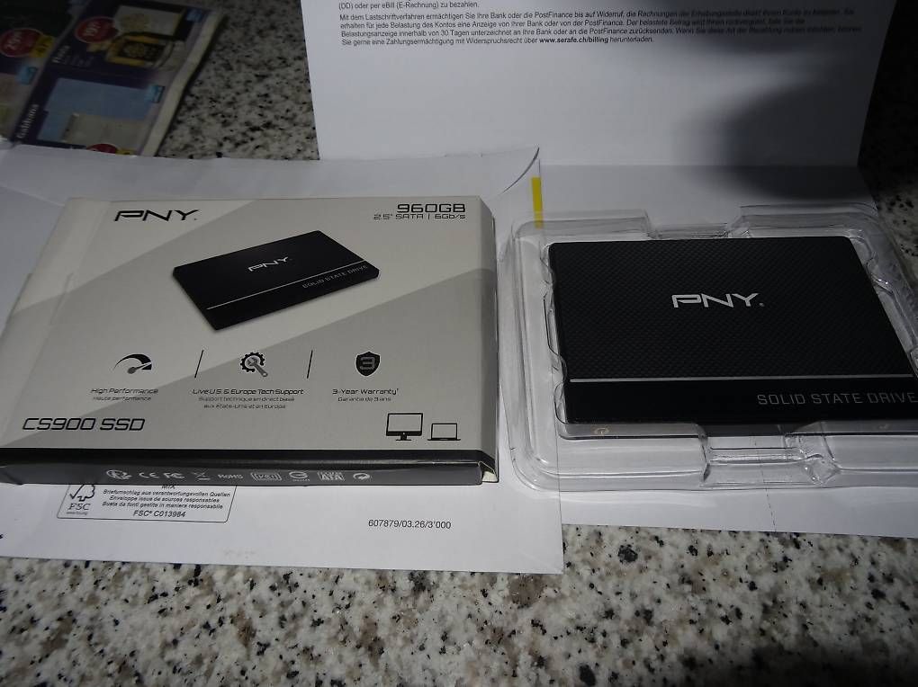 Harddisks: PNY  1 TB  SSD – Gebraucht aus Buttisholz von rappirosen 3