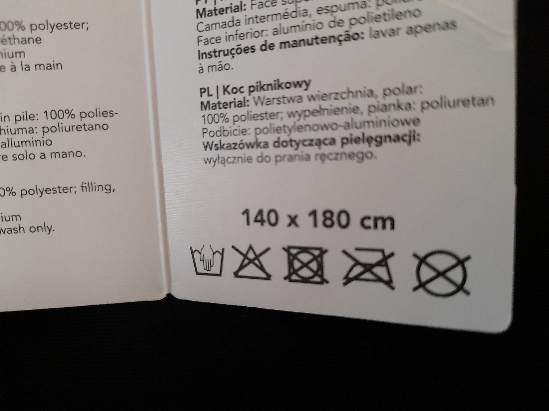 Coperte: NEU: Gestreifte Picknickdecke / Stranddecke mit Tragegriff – Nuovo e nell'imballaggio originale da Reinach BL venduto da sbsmsa 5