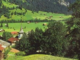 Gsteig , Kirche 1975