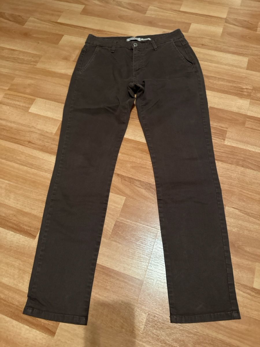 Please Jeans Pantaloni: PLEASE Hose, braun, Gr. S, einf. Bundweite ca. 36 cm – Usato da Wald AR venduto da Jakusi95