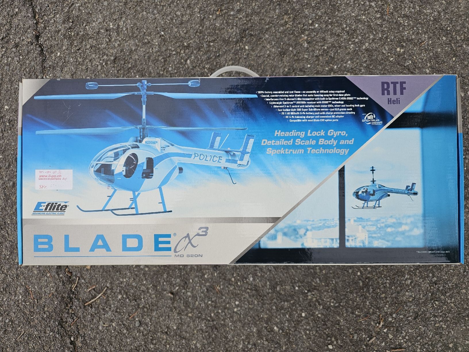 Blade Modellismo RC: MD520N Blade CX3 RTF – Nuovo e nell'imballaggio originale da Yvonand venduto da Li_poch