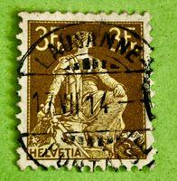  Nr.116 Helvetia mit Schwert  GESTEMPELT 