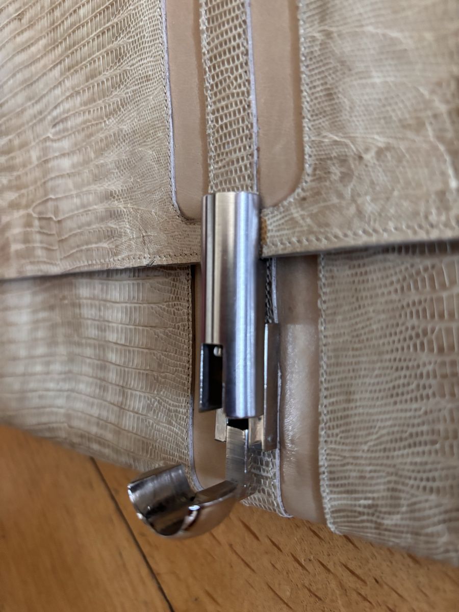 Taschen für Damen: Handtasche aus echtem Leder, Vintage – Gebraucht aus Zürich von gucks 2