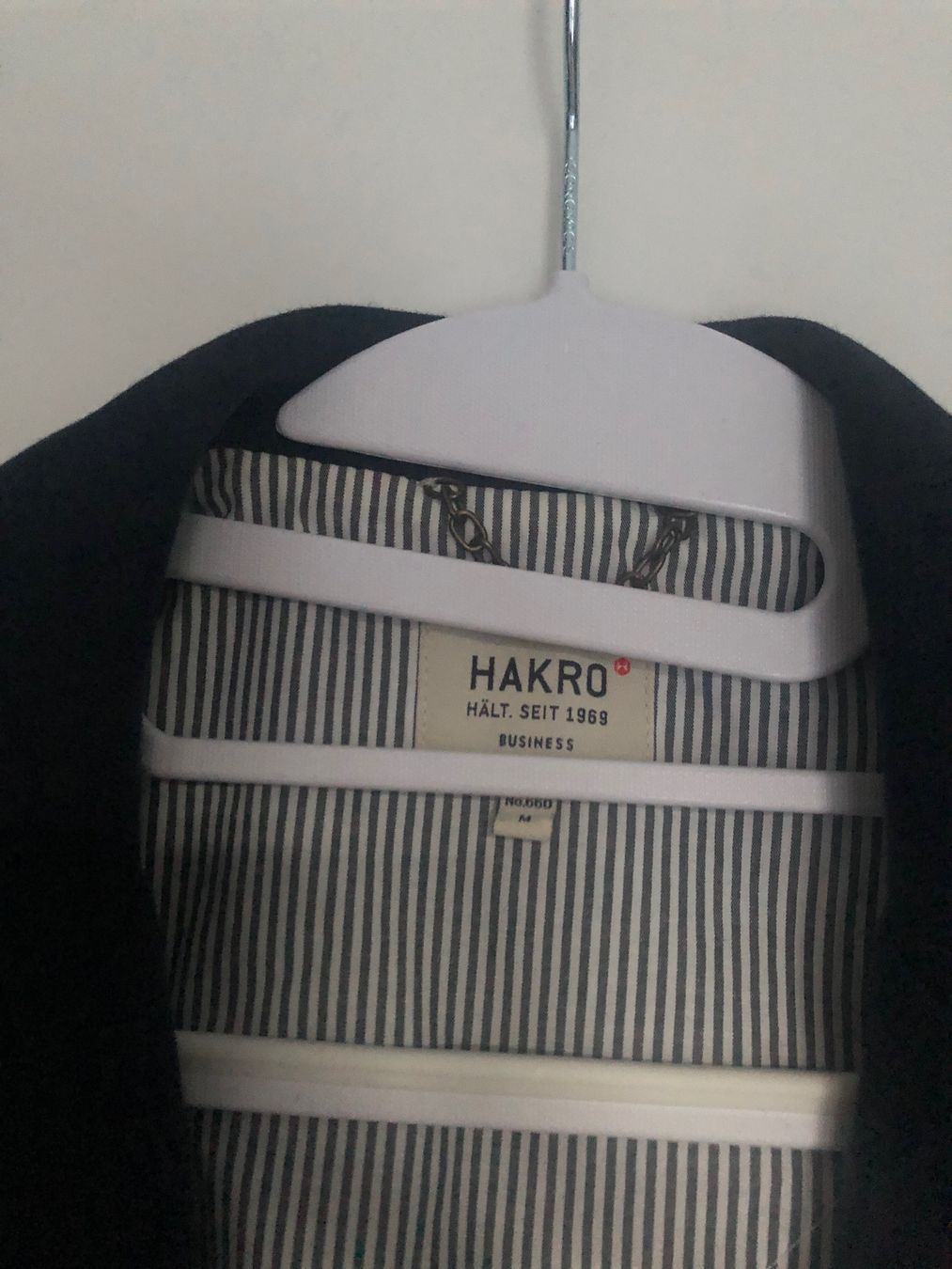 Giacche: Hakro Herren-Baumwollblazer dunkelblau Größe M – Usato da Agno venduto da hibikama 3