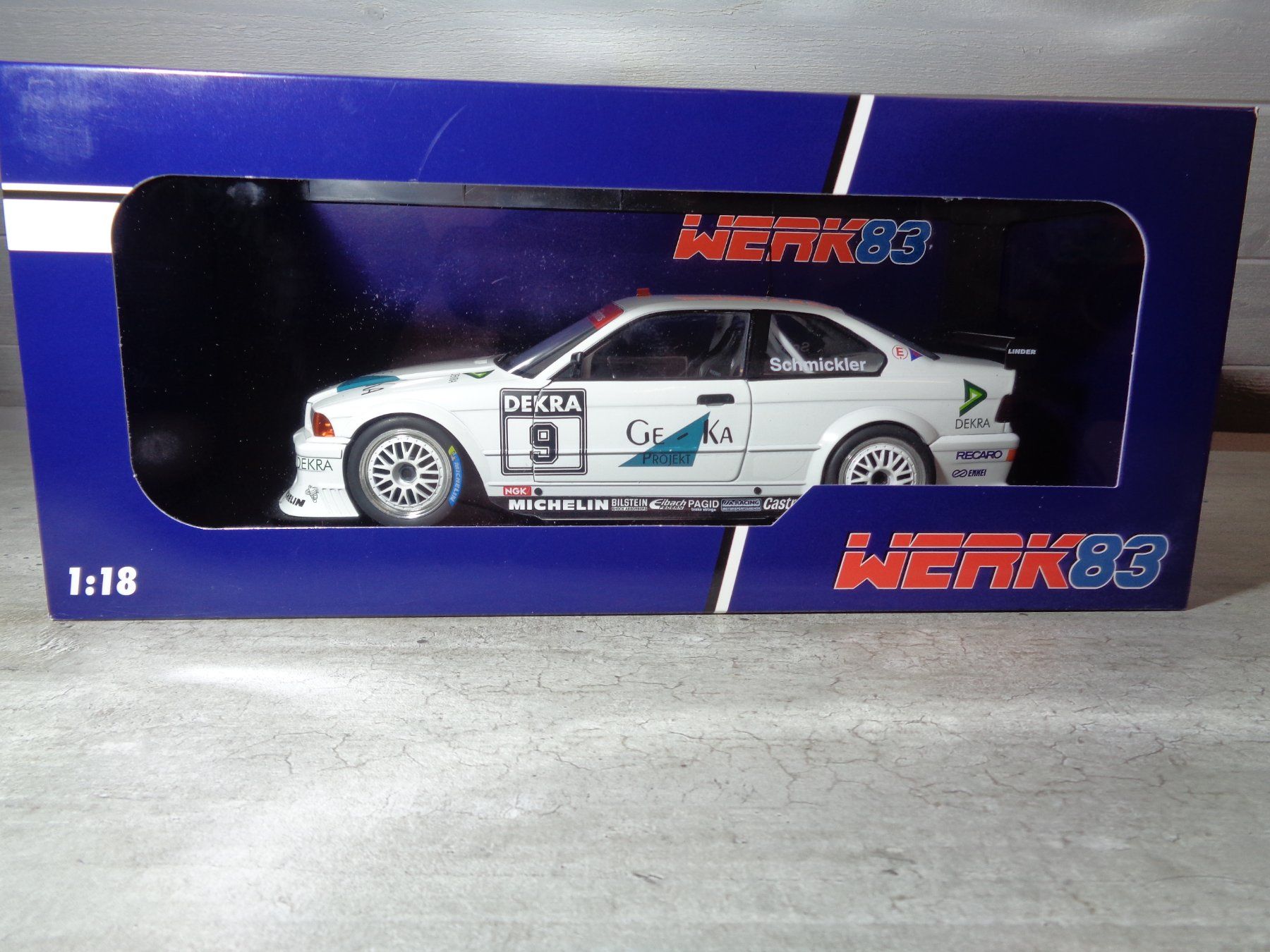 BMW Modellini d'auto: Werk83 1:18 BMW 325i E36 Coupé DTM 1994 – Nuovo e nell'imballaggio originale da Reconvilier venduto da rallycar 1
