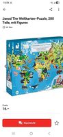 Janod Lernpuzzle Bedrohte Tiere 200 Teile