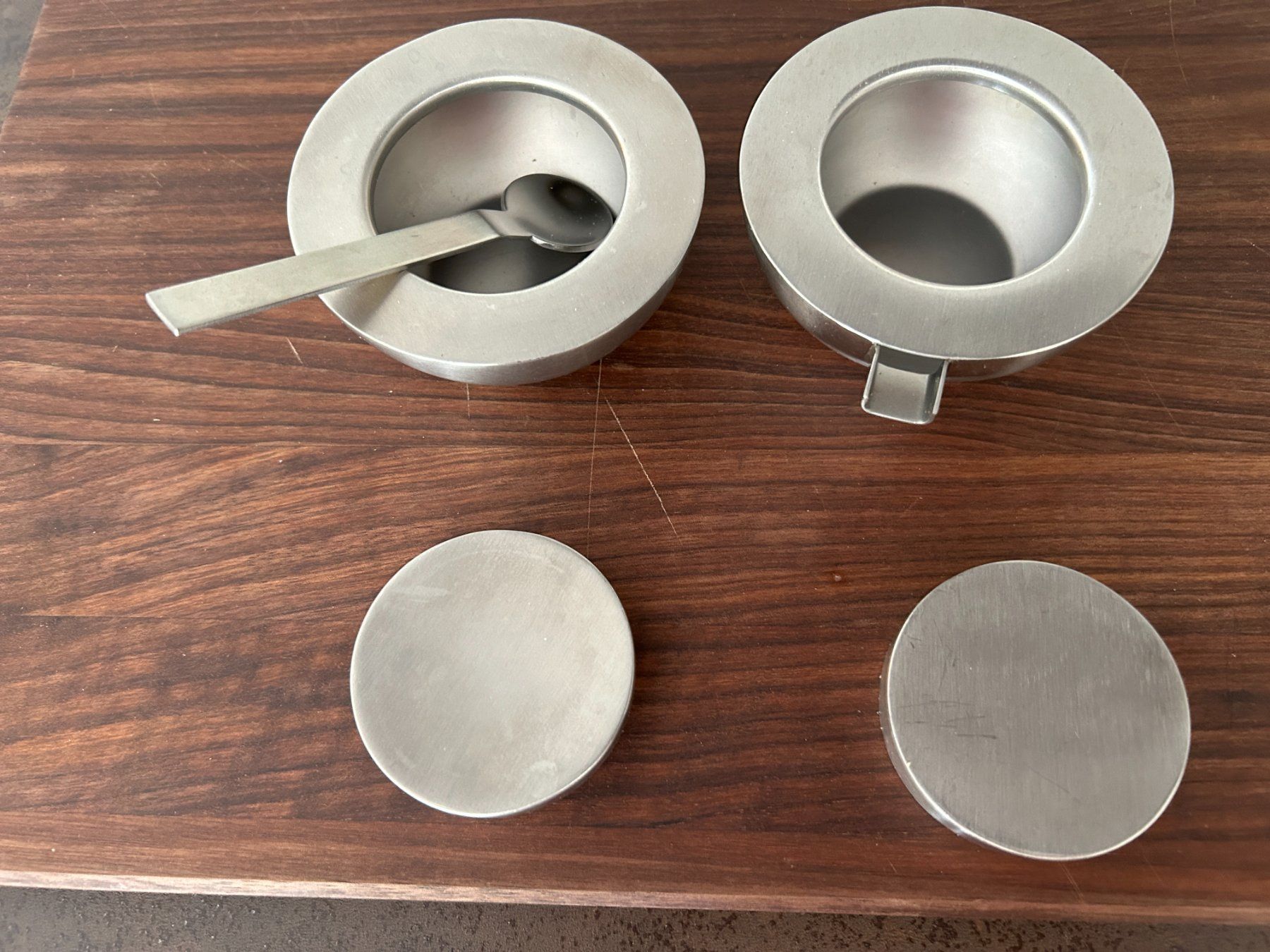 Elettrodomestici da cucina: Designer Zucker- & Rahmset, Edelstahl, BLOMUS – Usato da Ettingen venduto da sagada81 2