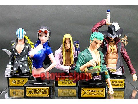 Bandai Statuette: One Piece statue capsule série 02 complète – Nuovo e nell'imballaggio originale da St-Imier venduto da ATTAKSHOP