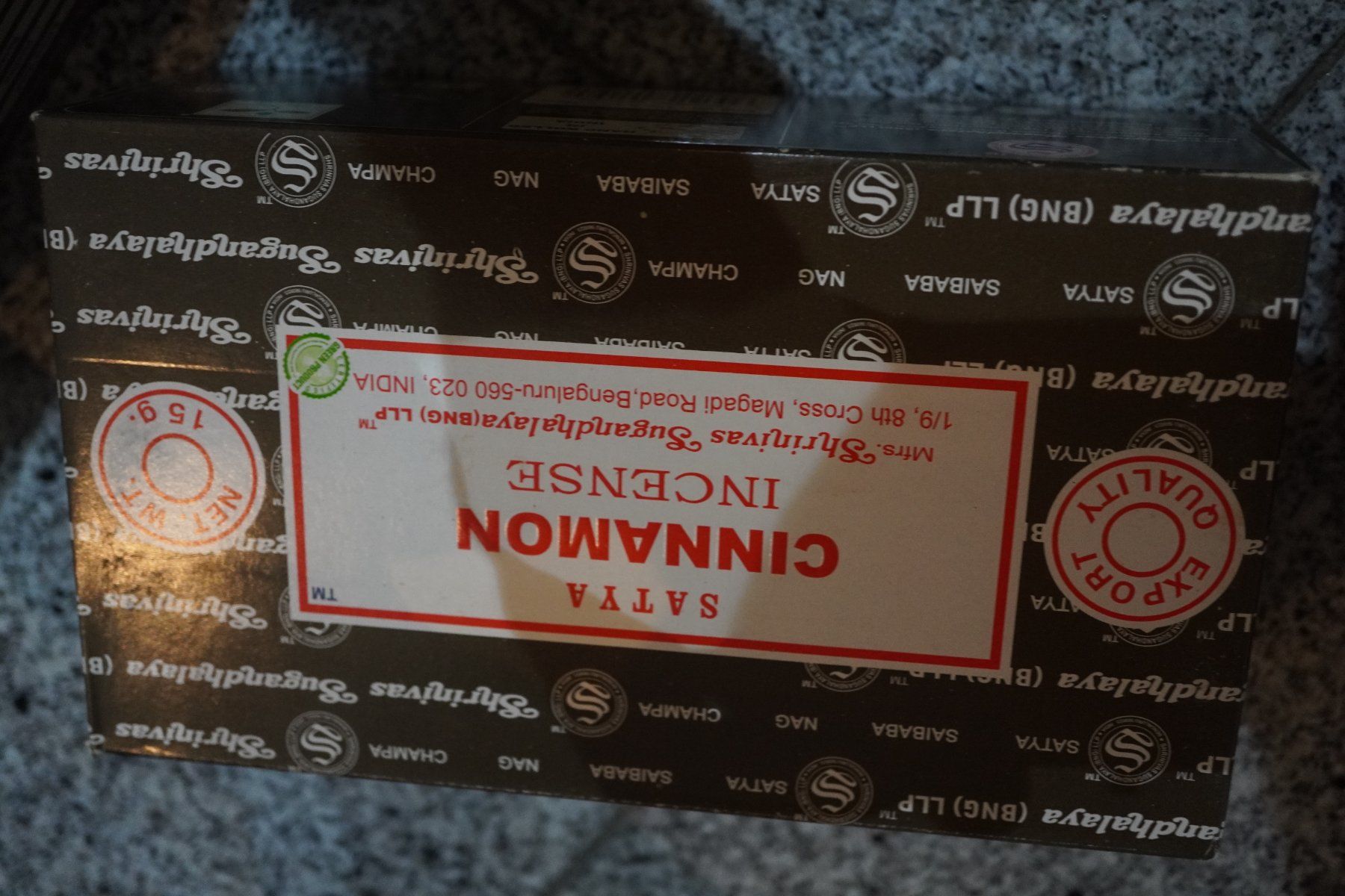 Candele: Nag Champa Zimt  Räucherstäbchen BOX – Nuovo e nell'imballaggio originale da Eschenbach SG venduto da topstone 1