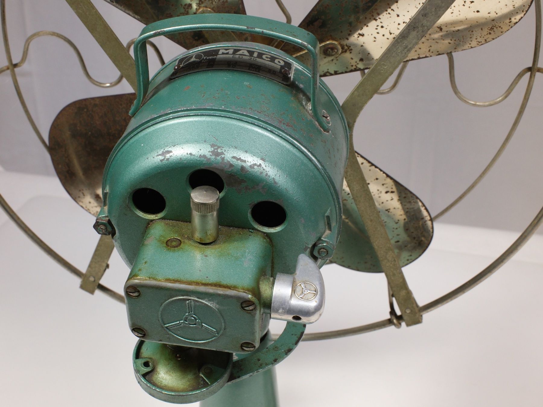 Maico Ventilatoren: Antiker Ventilator MAICO Type EO 30, funktioniert, pendelt – Gebraucht aus Lobsigen von Markus_Haenggi_Bern 7