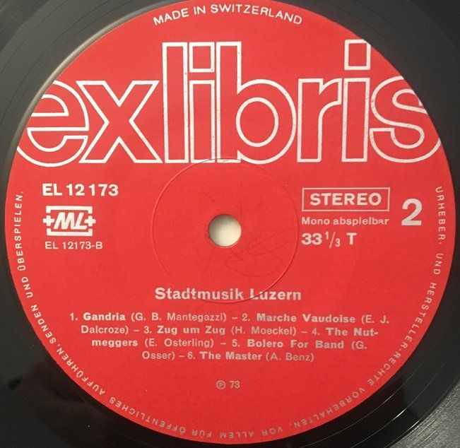 Dischi in vinile: Stadtmusik Luzern (LP) – Usato da Grüningen venduto da azulmarron 3