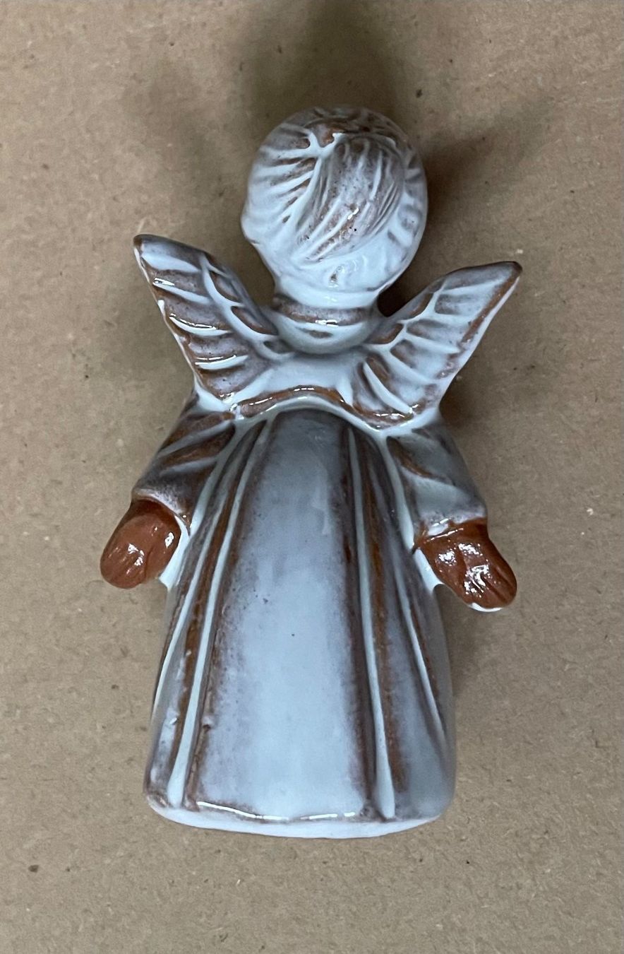 Statuette: 2 schöne Keramik Engel E – Usato da Baar venduto da bricksandmore 3